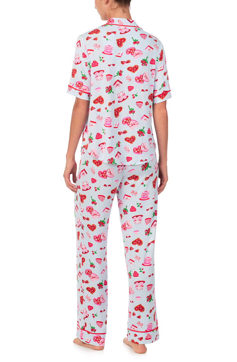 A lady wearing Dakota Pj Set In Date Night