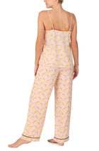 A lady wearing Gabriella Pj Set In Banana Split