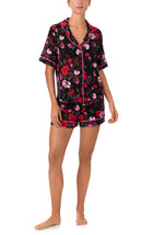 A lady wearing Aspen Pj Set In Love In Bloom