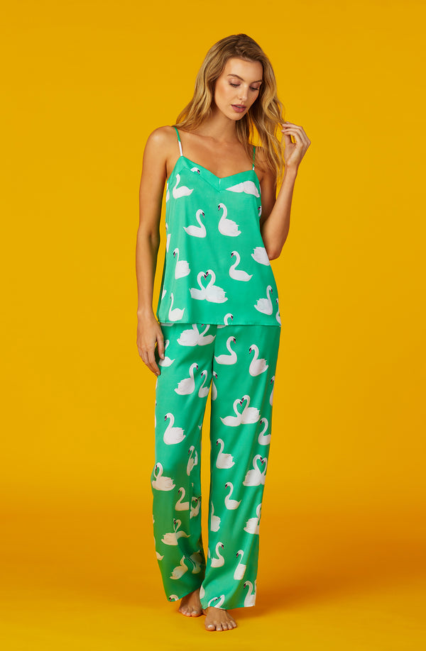 Riomza Pajama Set for Women - Soft Pjs Long Sleeve 2 Piece Ladies Sleepwear  - WT Shop